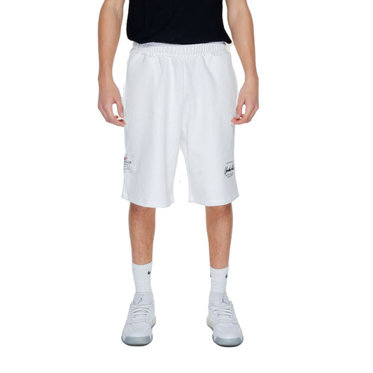 Underclub White Cotton Bermuda Underclub