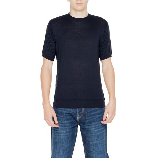 Hamaki-Ho Black Cotton Sweater Hamaki-Ho