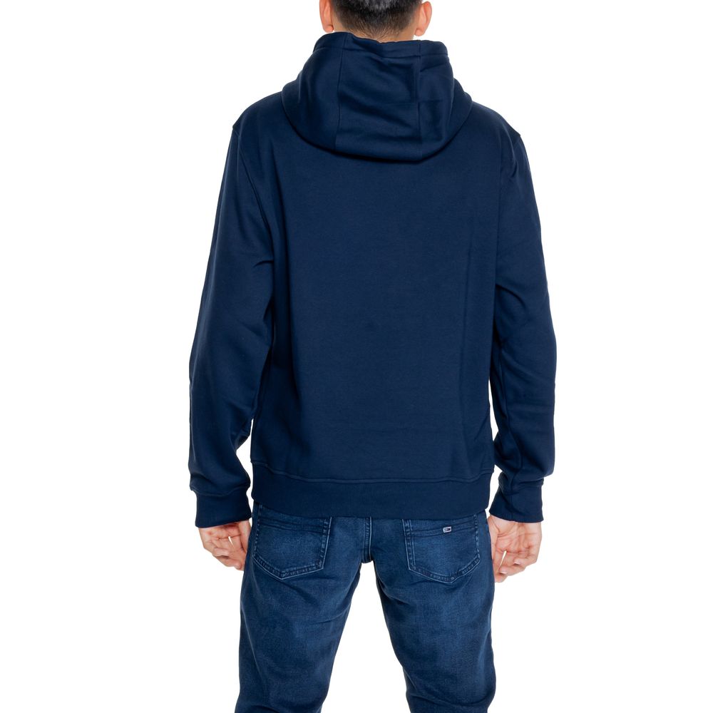 Tommy Hilfiger Jeans Blue Recycled Cotton Hoody Tommy Hilfiger Jeans