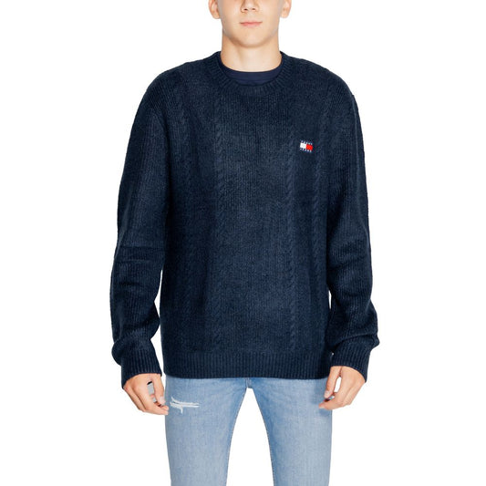 Tommy Hilfiger Jeans Blue Marabou Sweater Tommy Hilfiger Jeans