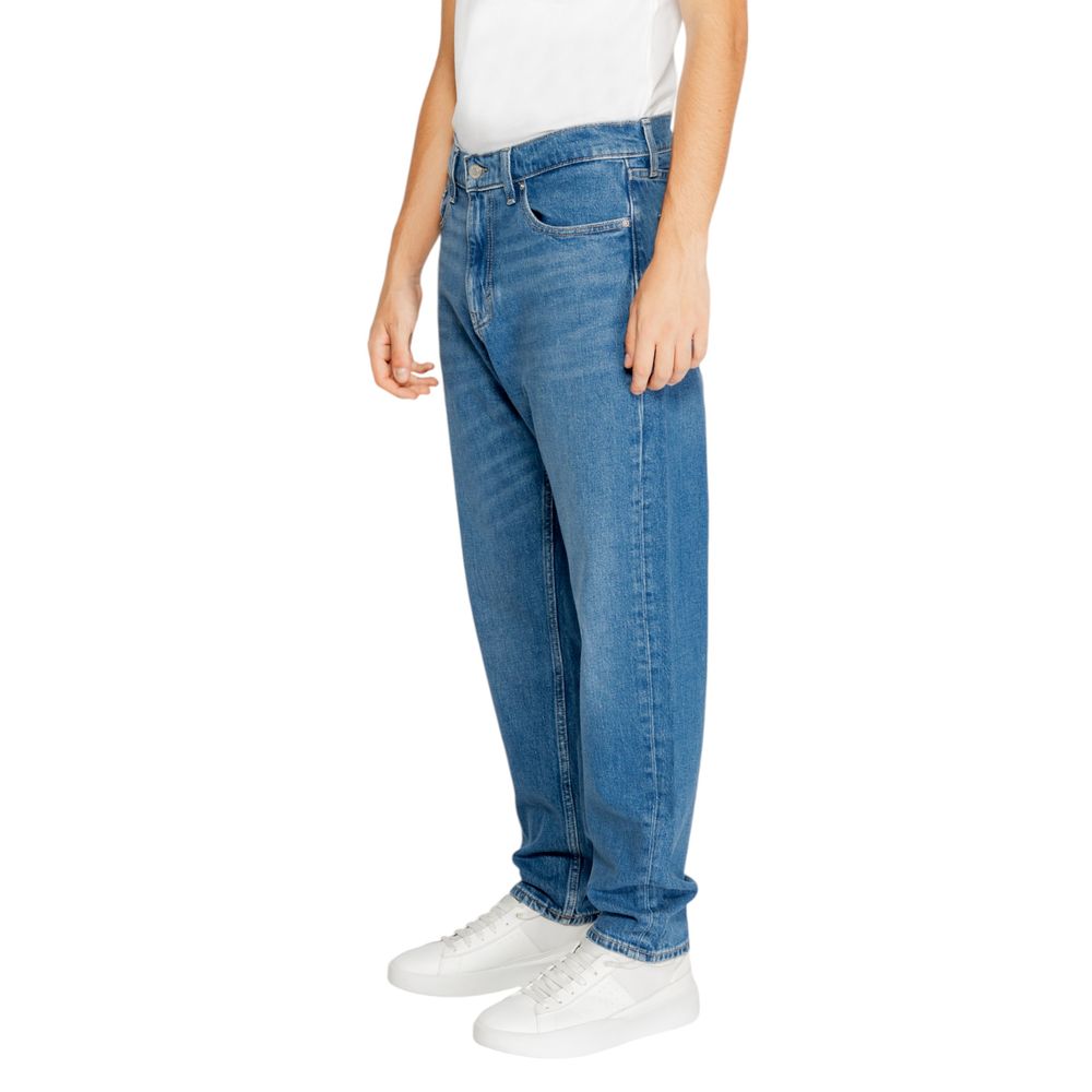 Tommy Hilfiger Jeans Blue Recycled Cotton Slim Fit Jean Tommy Hilfiger Jeans