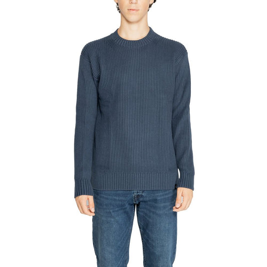 Calvin Klein Jeans Black Organic Cotton Sweater Calvin Klein Jeans