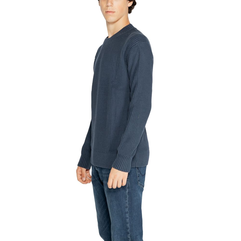 Calvin Klein Jeans Black Organic Cotton Sweater Calvin Klein Jeans