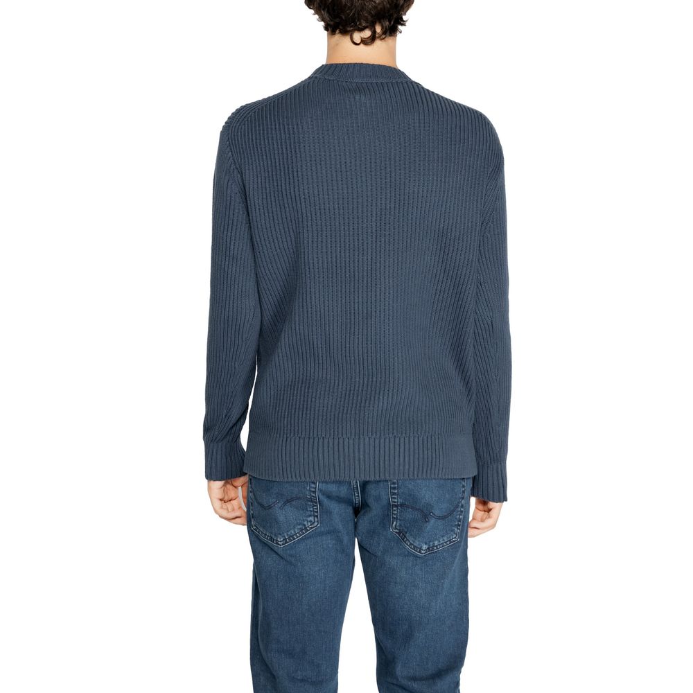 Calvin Klein Jeans Black Organic Cotton Sweater Calvin Klein Jeans