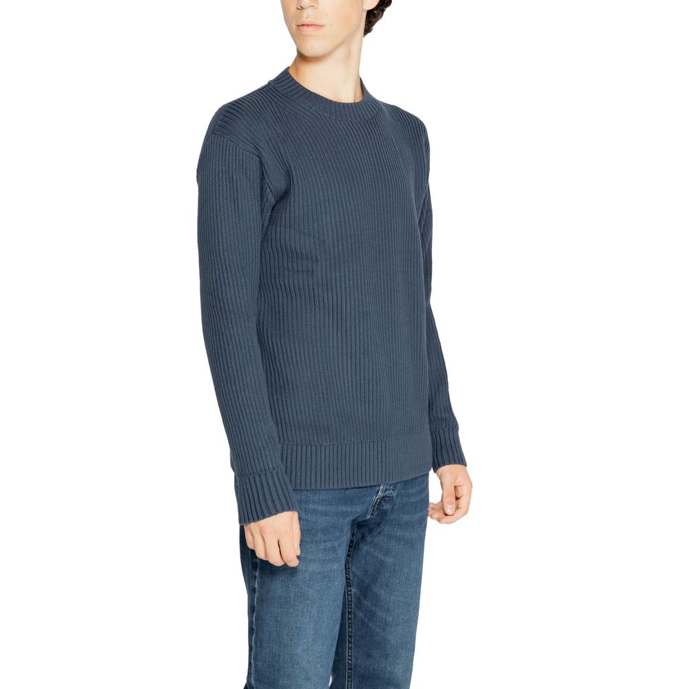 Calvin Klein Jeans Black Organic Cotton Sweater Calvin Klein Jeans