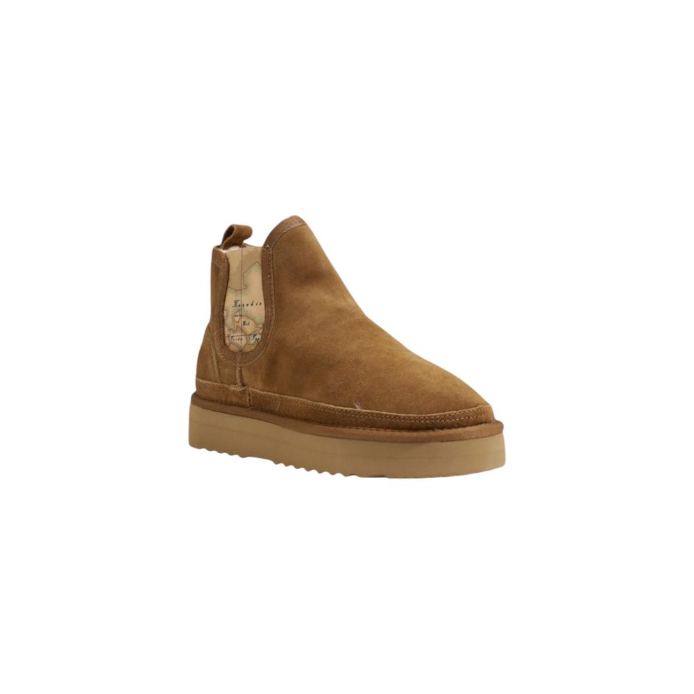 Alviero Martini Prima Classe Beige Leather Ankle Alviero Martini Prima Classe