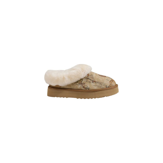 Alviero Martini Prima Classe Beige Fabric Ankle Alviero Martini Prima Classe