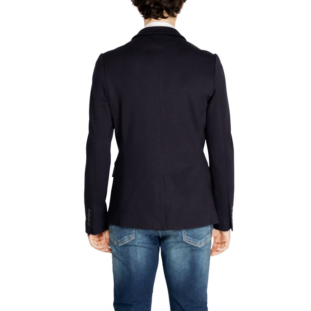 Antony Morato Blue Viscose Blazer Antony Morato