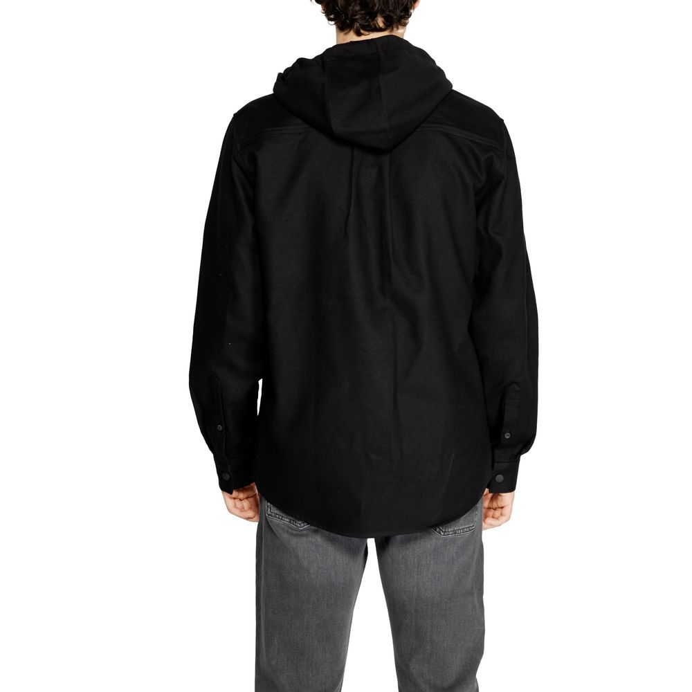 Antony Morato Black Cotton Shirt Antony Morato