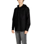 Antony Morato Black Cotton Shell Jacket
