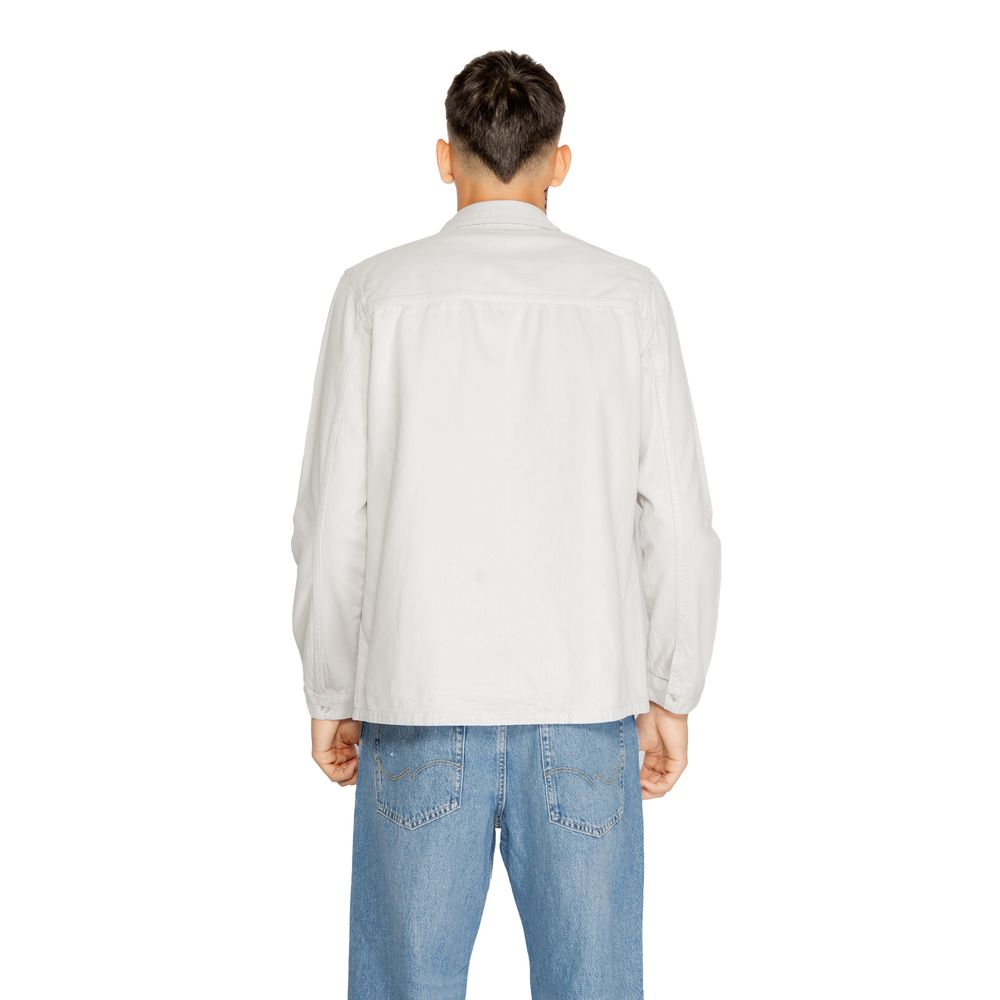 Antony Morato Gray Cotton Shirt Antony Morato