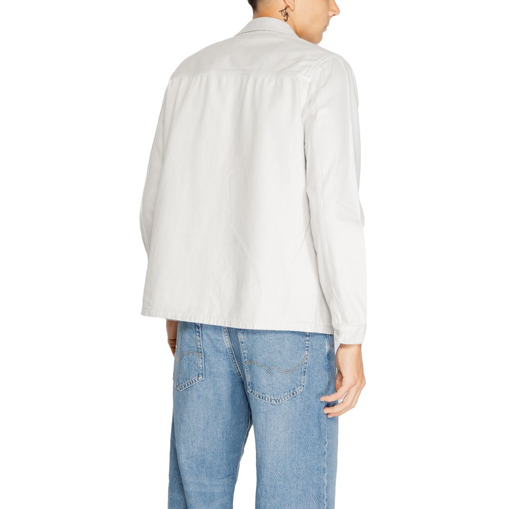Antony Morato Gray Cotton Shirt Antony Morato