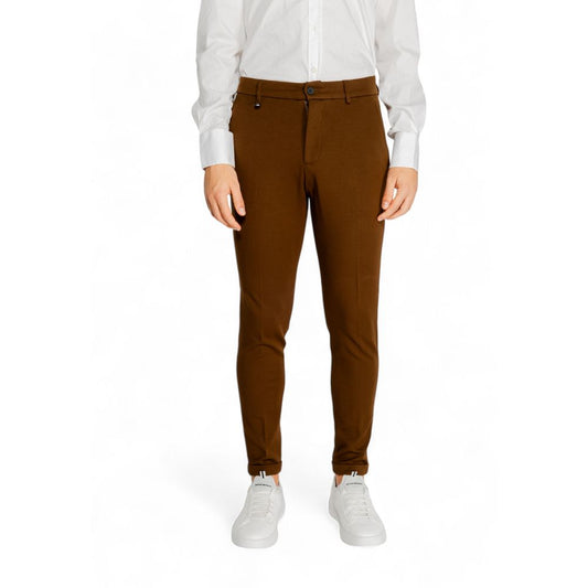 Antony Morato Brown Viscose Pant Antony Morato