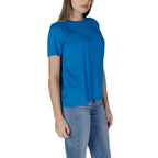 B.Young Blue Modal T-Shirt - Eljoys Fashion 