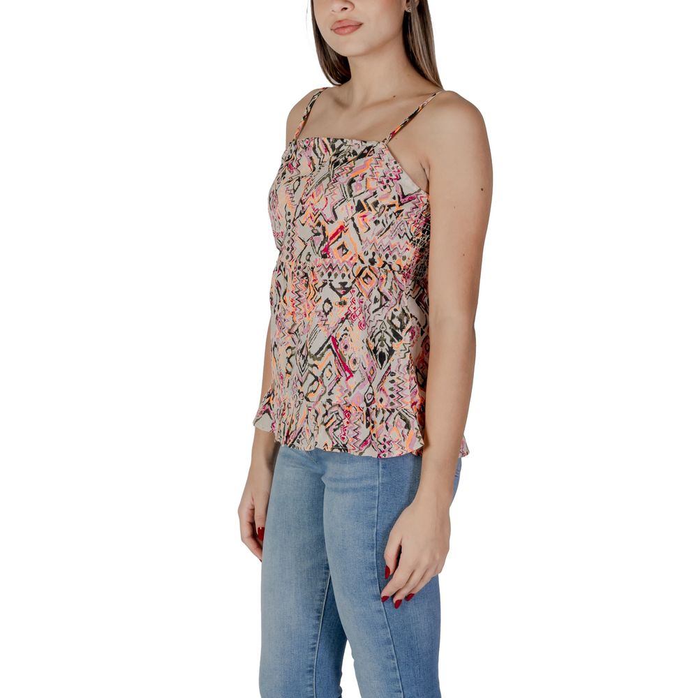 B.Young Multicolor Cotton Top - Eljoys Fashion 