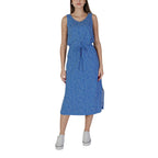 B.Young White Cotton Long Dress