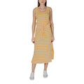 B.Young Multicolor Cotton Long Dress - Eljoys Fashion 