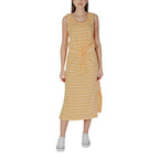 B.Young Multicolor Cotton Long Dress - Eljoys Fashion 