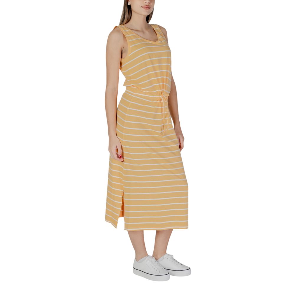 B.Young Multicolor Cotton Long Dress - Eljoys Fashion 