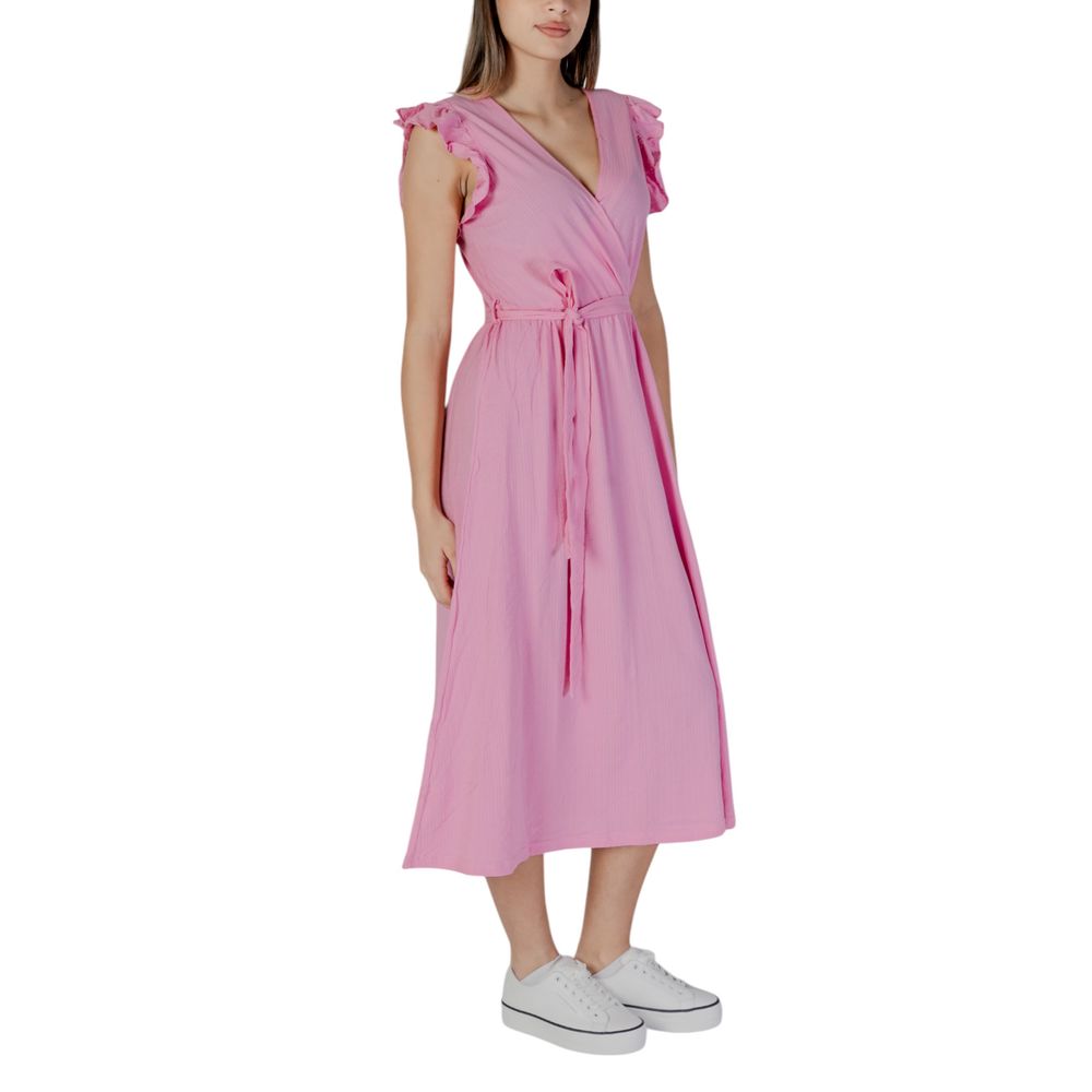 B.Young Multicolor Cotton Long