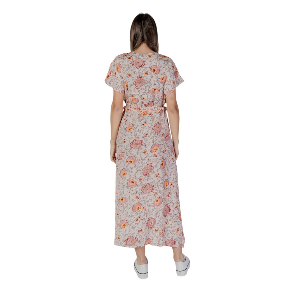 B.Young Multicolor Cotton Long Dress - Eljoys Fashion 