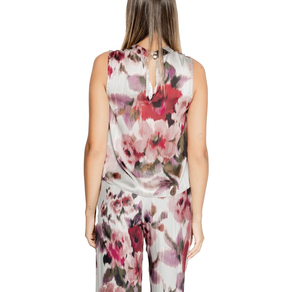 Rinascimento Bordeaux Polyester Tank Top