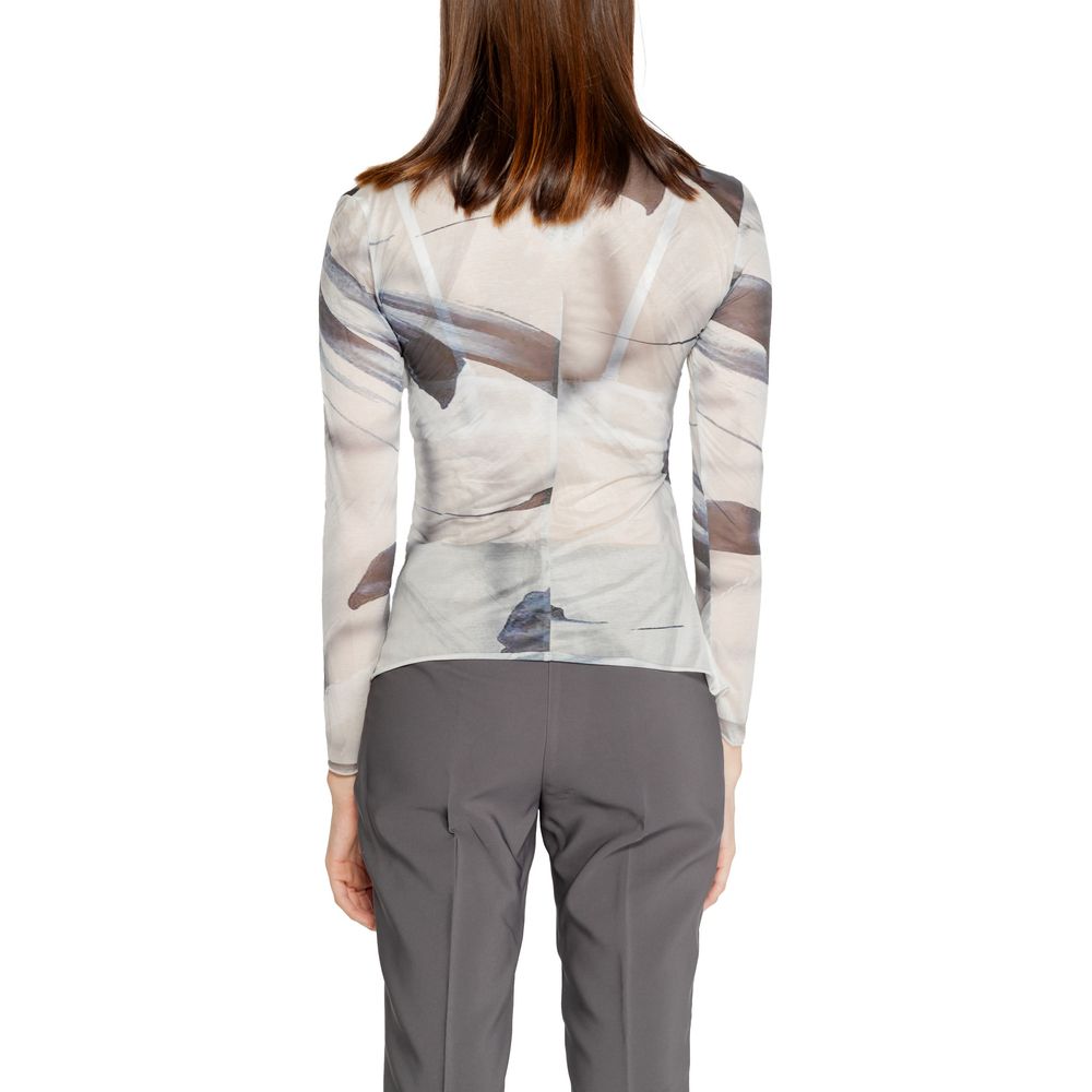 Rinascimento Gray Polyester Long Sleeve