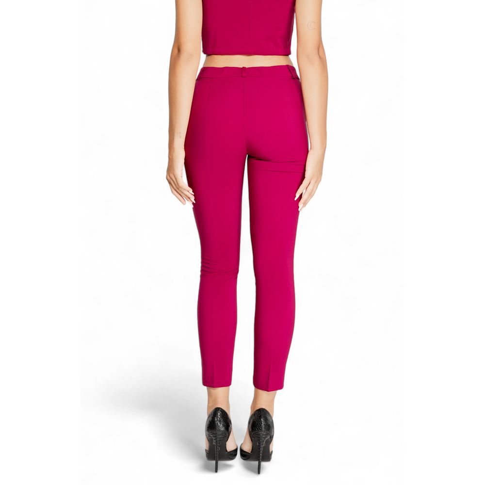 Rinascimento Bordeaux Polyester Pant Rinascimento