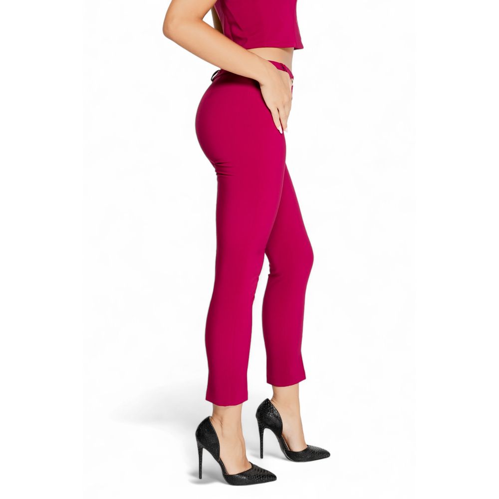 Rinascimento Bordeaux Polyester Pant Rinascimento