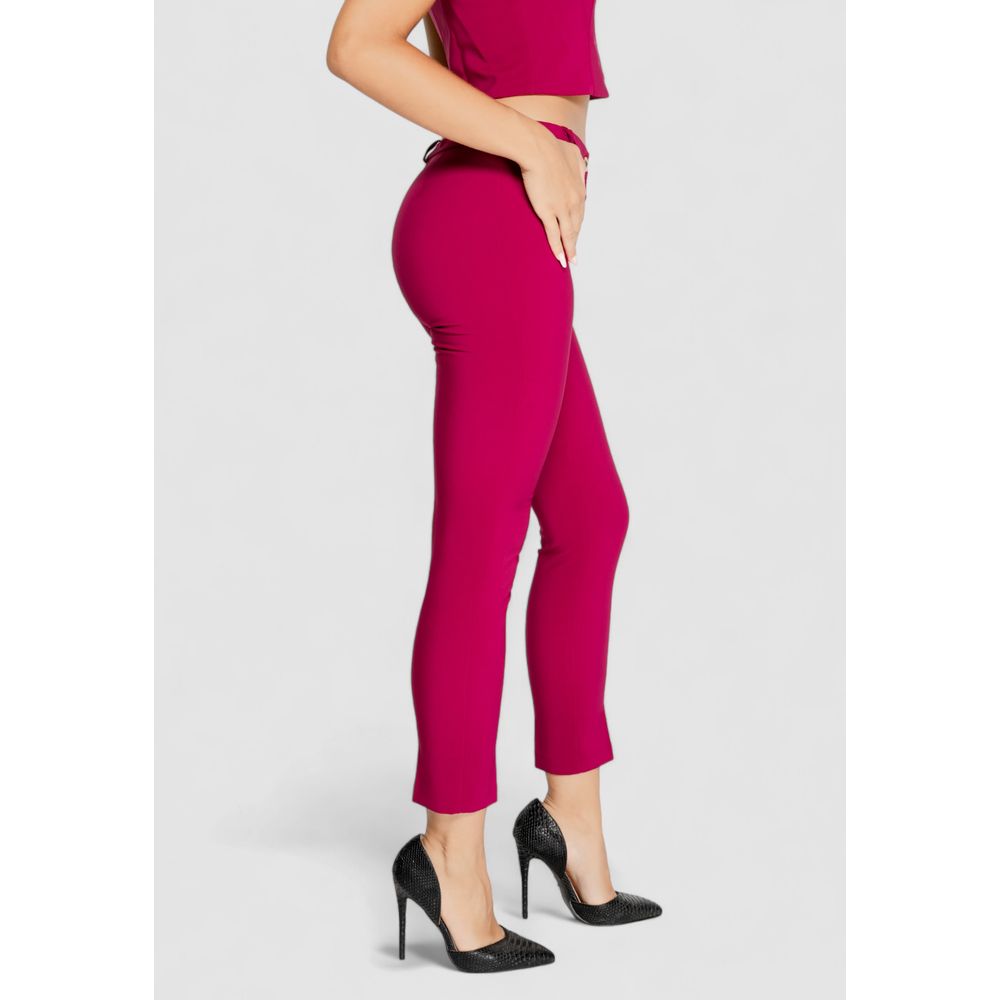 Rinascimento Bordeaux Polyester Pant Rinascimento