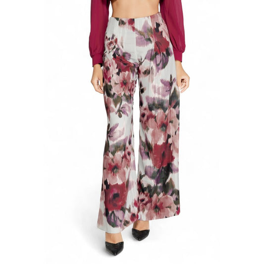 Rinascimento Bordeaux Polyester Pant Rinascimento