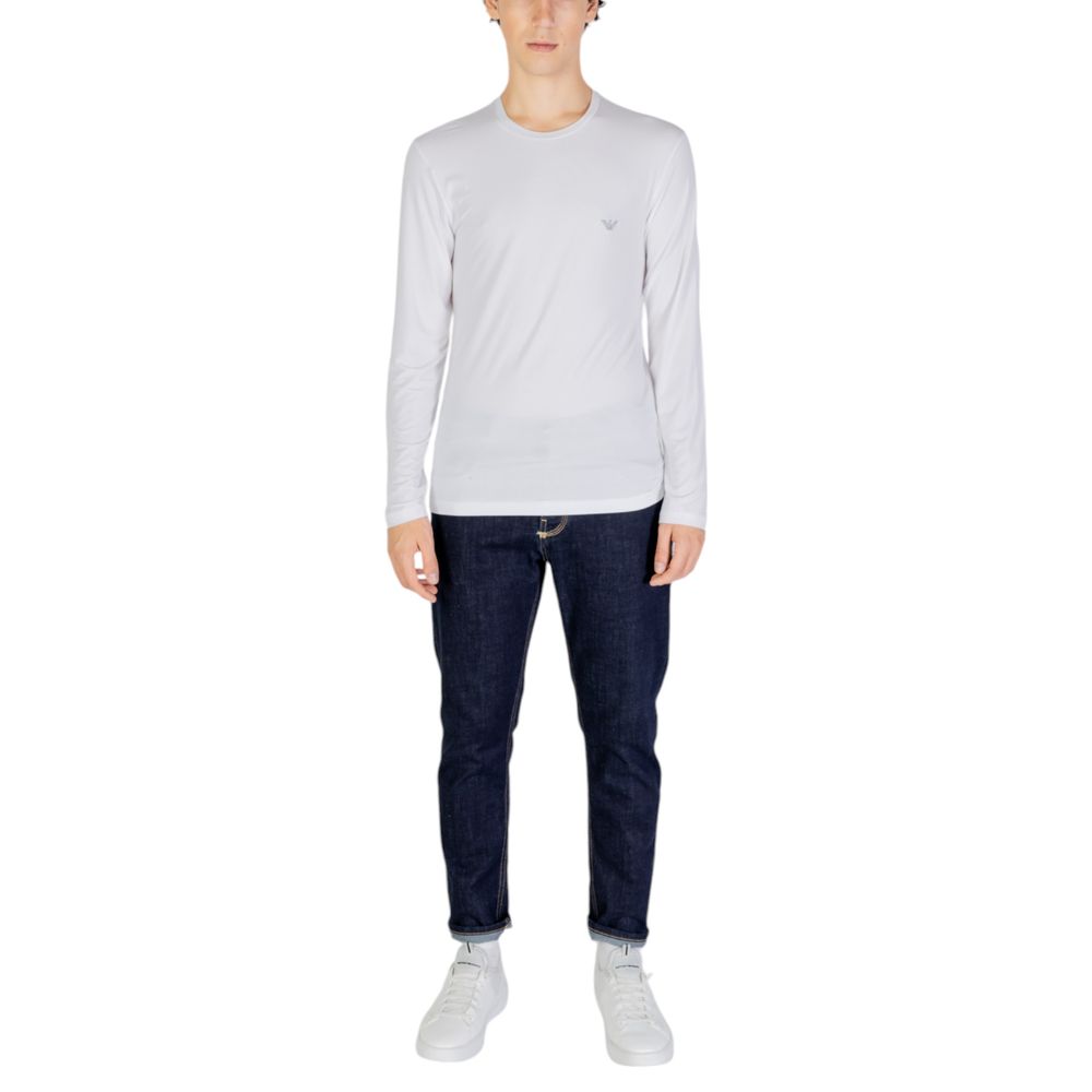 Emporio Armani Underwear White Modal Long Sleeve Emporio Armani Underwear