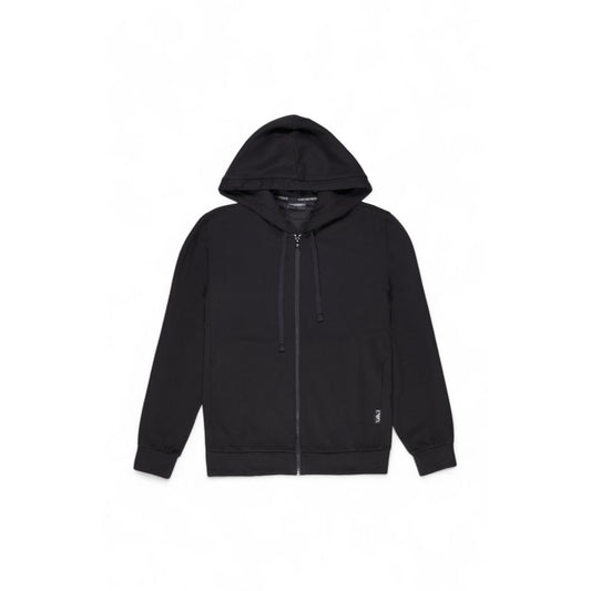 Emporio Armani Underwear Black Polyester Hoody Emporio Armani Underwear