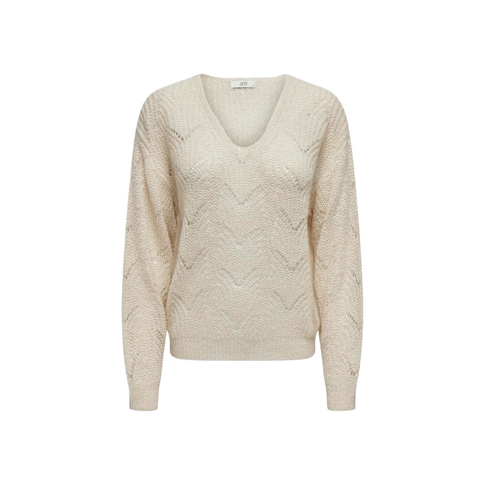 Jacqueline De Yong Cream Marabou Sweater
