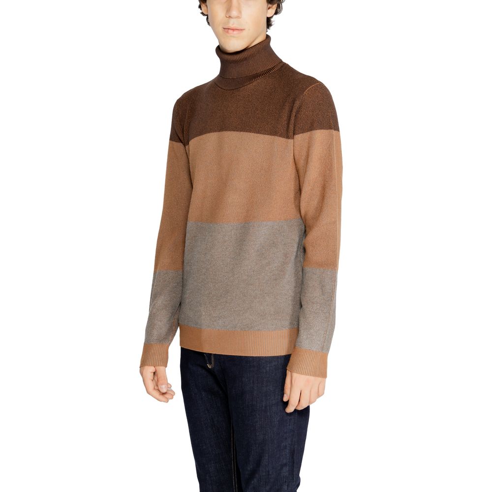 Hamaki-Ho Brown Viscose Turtleneck Hamaki-Ho