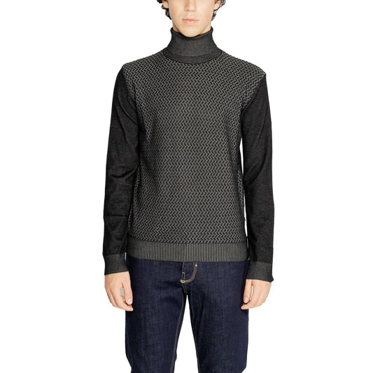Hamaki-Ho Black Viscose Turtleneck Hamaki-Ho