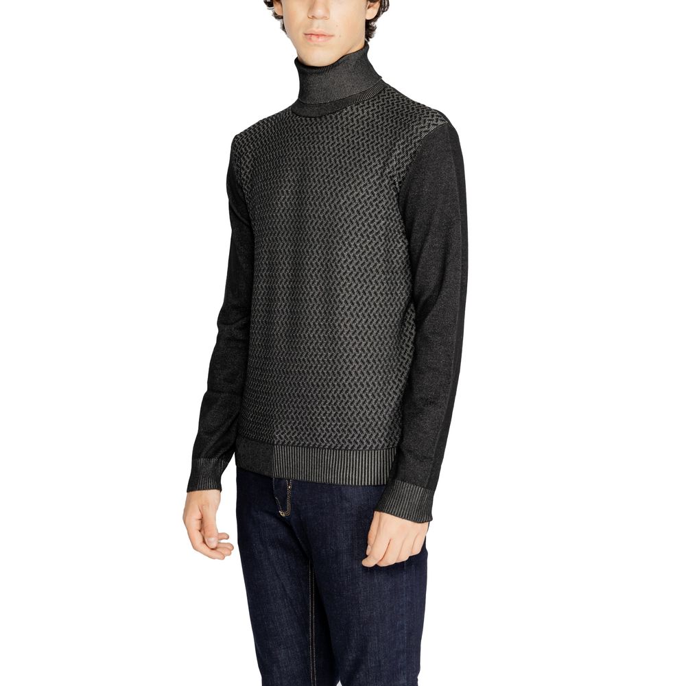Hamaki-Ho Black Viscose Turtleneck Hamaki-Ho