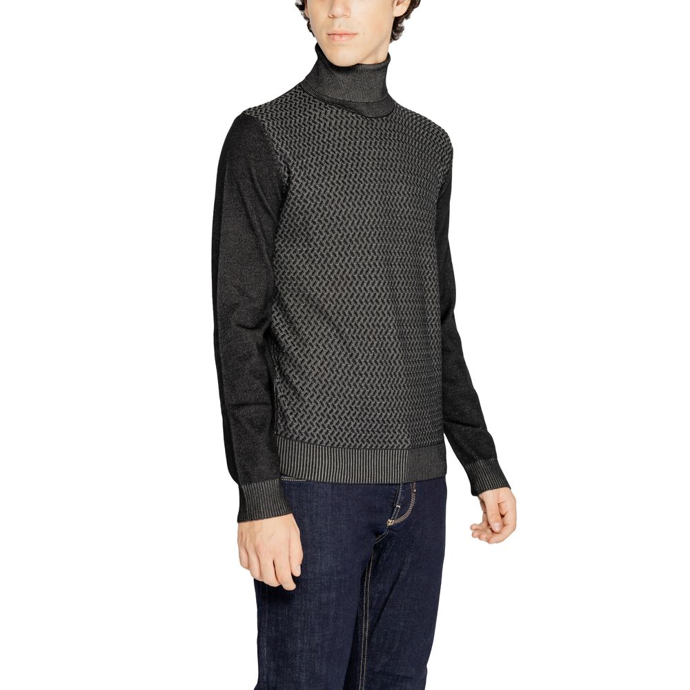 Hamaki-Ho Black Viscose Turtleneck Hamaki-Ho