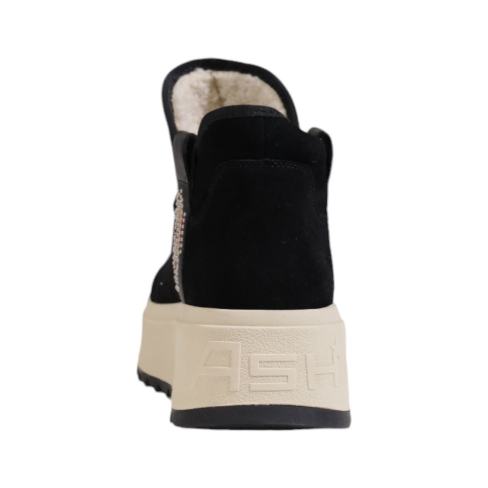 ASH Black Suede Leather Ankle