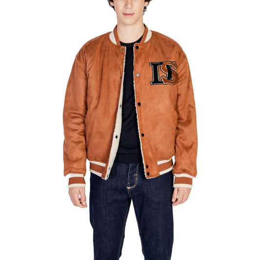 Only & Sons Brown Polyester Jackets & Coat Only & Sons