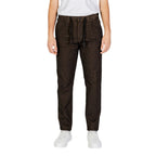 Hamaki-Ho Brown Cotton Casual Pants