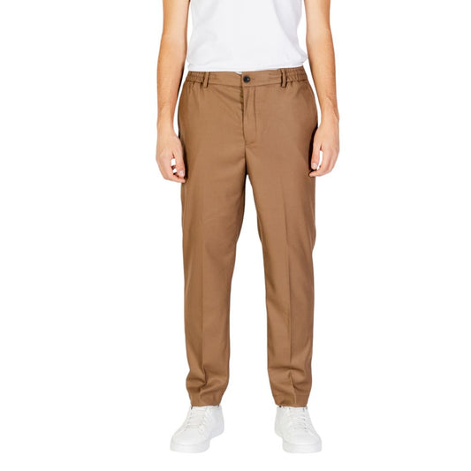 Hamaki-Ho Beige Polyester Pant Hamaki-Ho