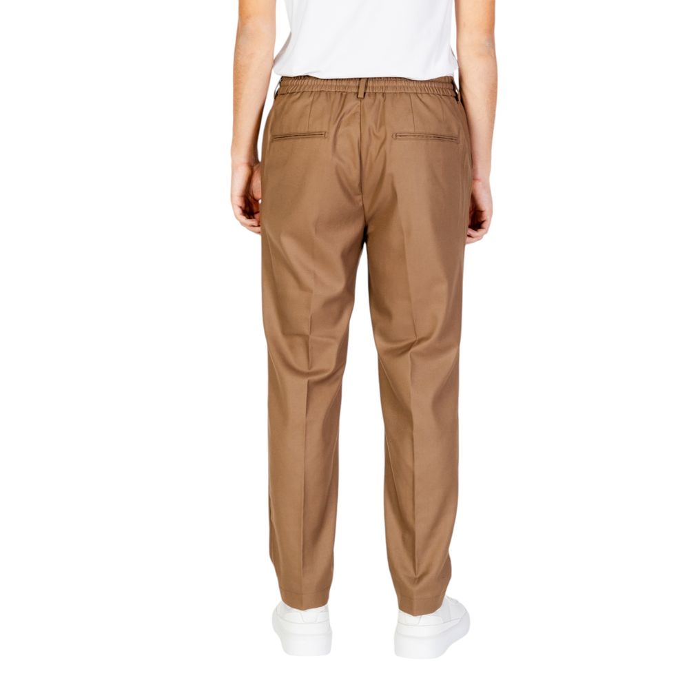Hamaki-Ho Beige Polyester Pant Hamaki-Ho