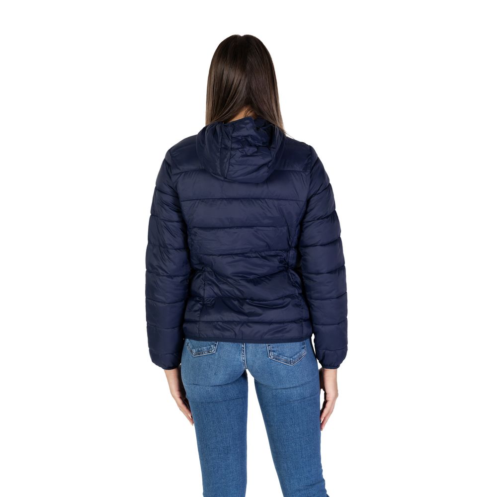 B.Young Blue Nylon Jackets & Coat B.Young