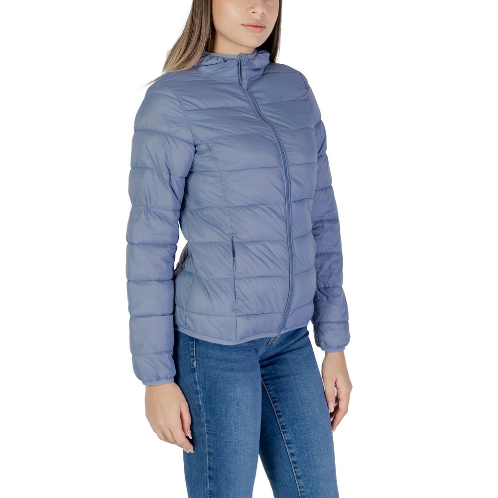 B.Young Blue Nylon Jackets & Coat B.Young