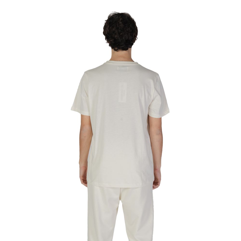 Underclub Cream Cotton T-Shirt Underclub