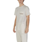 Underclub Cream Cotton T-Shirt Underclub