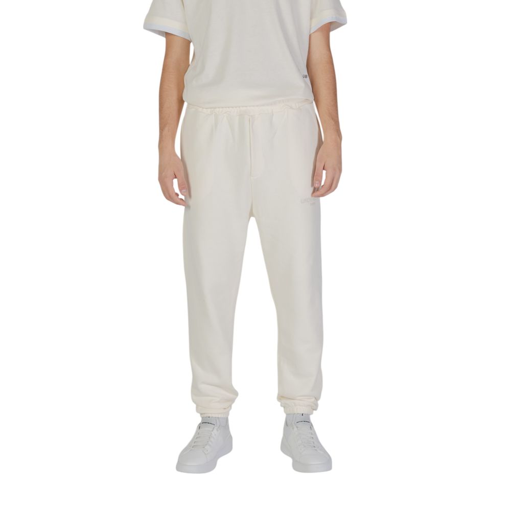 Underclub Cream Cotton Joggers Workout Pants