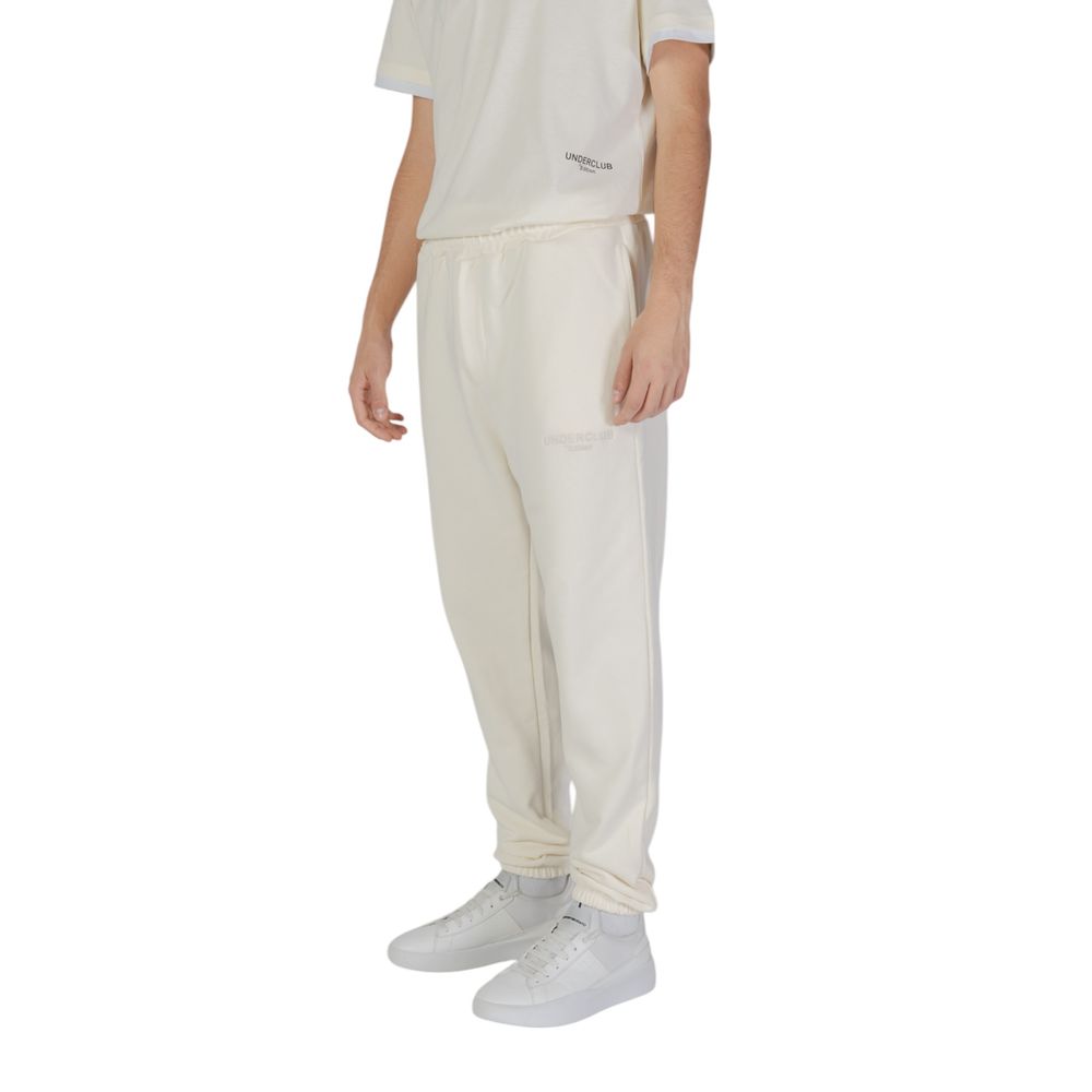 Underclub Cream Cotton Joggers Workout Pants