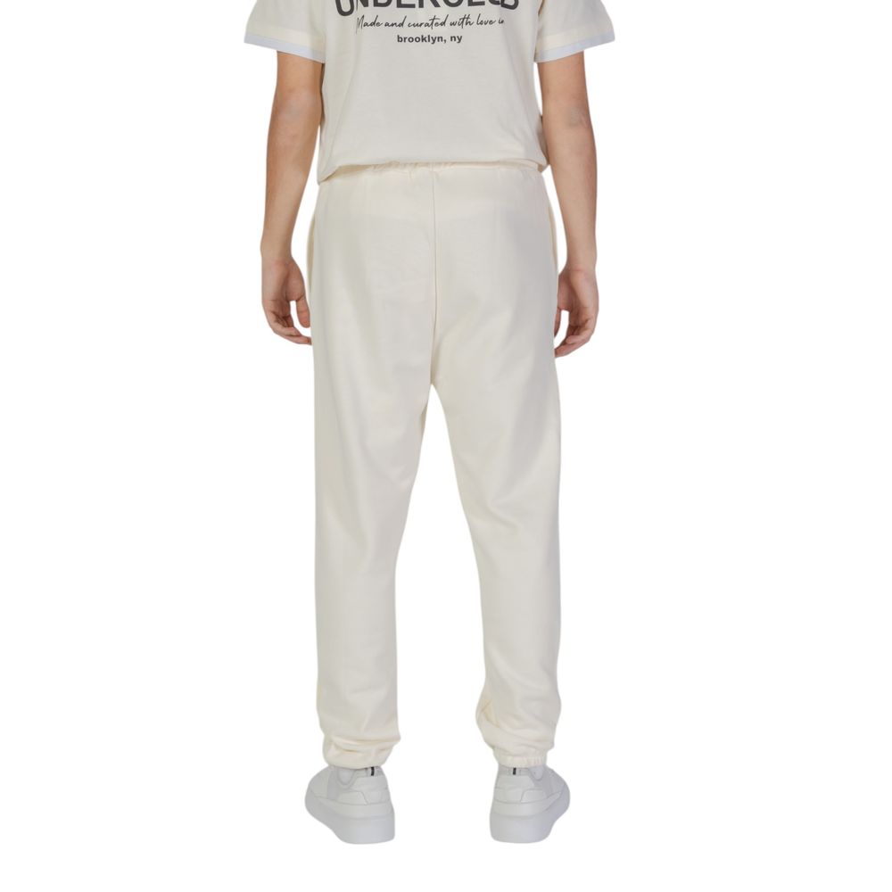 Underclub Cream Cotton Joggers Workout Pants